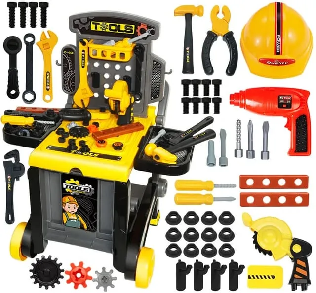 in Children's Tool Box Simulation Electric Screwdriver Drill