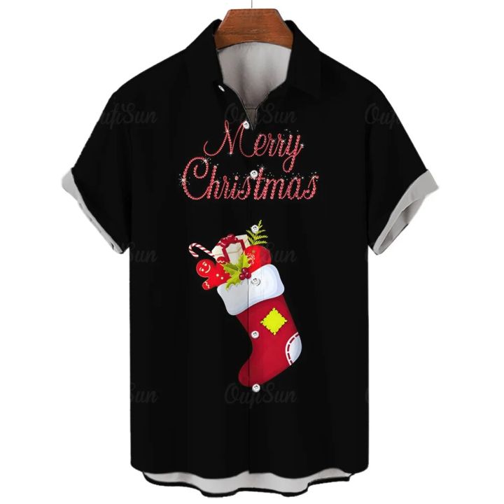 Christmas%20Day%20Deer%20Y2k%20Fashion%20Harajuku%20Lapel%20Shirts%20Men%20Women%203D%20Printed%20Short%20Sleeve%20Street%20Trendy%20Women%20Clothes%20Shirt%20Top%20-%20Image%202