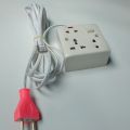 Handmade Multiplug (Heavy Duty + Long lusting) 6 Pin / 3 Port with Universal Socket and 100% 15 Fit Multi Plug Custom Made. 