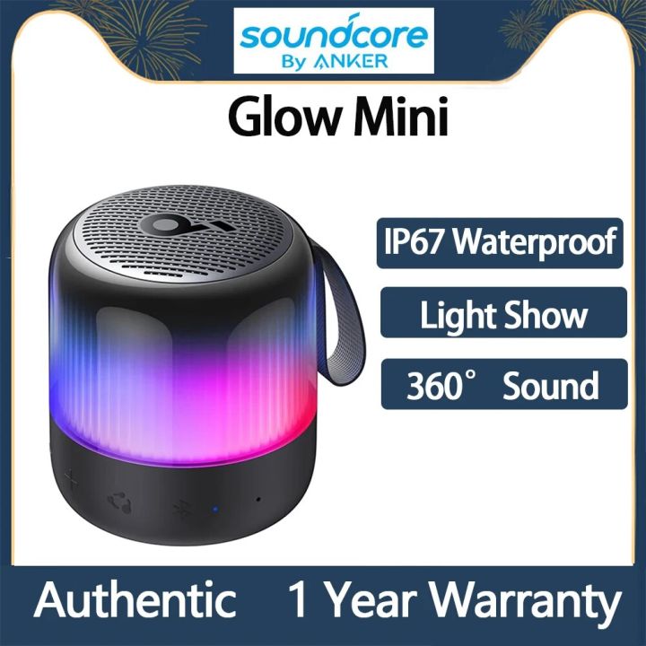 Original Anker Soundcore Glow Mini Wireless Bluetooth Speaker