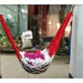 Daraz Best Quality Hand Made Dulna Adult Rope bed Hanging Dulna Use For All People Large Swing Rope bed Rattan Dulna - dolna - Sustainable Option.