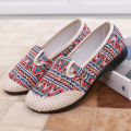 5Yuan Welfare Summer Old Beijing Cloth Shoes Women's Shoes Slip-on Breathable Spring and Autumn Shoes Soft Bottom Middle-Aged and Elderly Flat Shoes. 