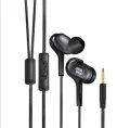Proton R100 Heavy Bass Earphones With Microphone - Stereo Crystal Clear In-Ear Headphones. 