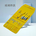 In stock Stainless steel nail tool set 16 pieces pedicure knife beauty pliers large nail clippers ear pickers. 