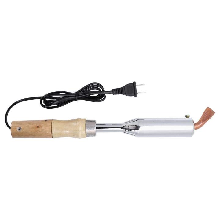 Soldering%20Iron%20Kit,%201%20Piece%20220V%20Electric%20Soldering%20Iron%20Beautiful%20Welded%20Chisel%20Pointed%20Wood%20Handle%20Good%20Soldering%20Tool%20Fast%20Heating%20Time%20-%20Image%204