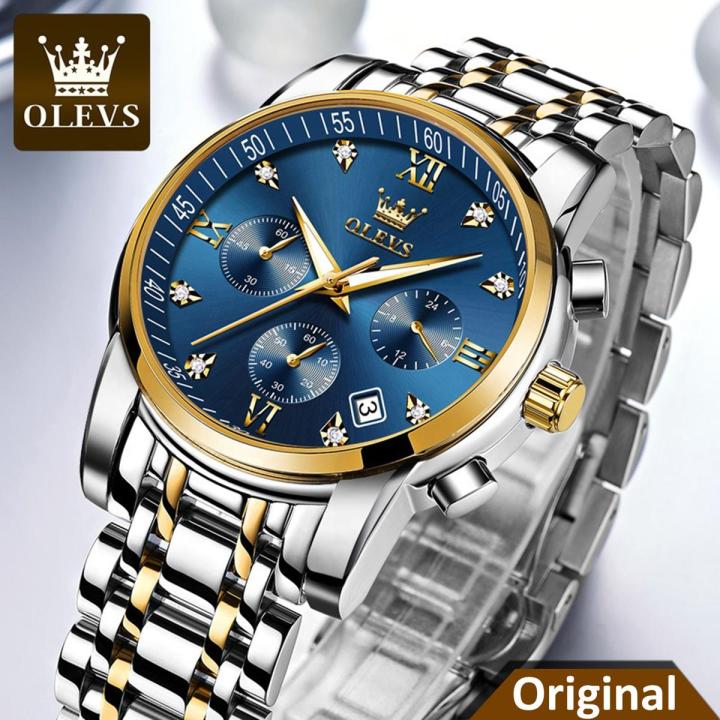 Inspired by Olevs 2858 European and American Fashion Waterproof Men's Quartz Watch - Premium Design Timepiece - Exudes Elegance and Reliability by Z-Zone