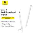 Baseus 3 in 1 Multifunctional Magnetic Stylus Pen For iPad All Tablet Phone Pencil.