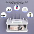 Router Stand WiFi Router Shelf, Small Mini Wall Shelves Stuff WiFi Remote Control Storage Box Shelf Support Bracket for Bedroom Living Room Projector Wall Mount Shelf Wall Mount Shelf Bracket-6/12/8. 