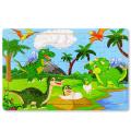 4 Style Jurassic Dinosaur Puzzle Wooden Preschool Kid Baby Jigsaw Puzzles Cartoon Learning Educational Christma Toy for Children. 