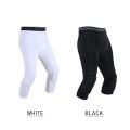 Men Basketball Pants with Knee Pads Basic Leggings Knee Protecion Compression Tights Sports Protector Gear Padded Pants.