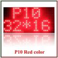 Single Color P10 Red LED module SMD 32*16 Pixel 320*160mm for Single color LED display Scrolling message led sign 16 x 32.