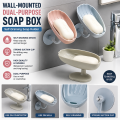Wall-Mounted Countertop Dual-Purpose Soap Box.
