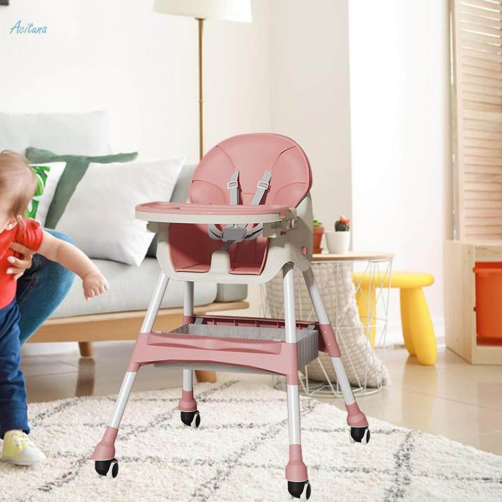 Baby%20High%20Chair%20Widen%20Seat%20Portable%20Highchair%20for%20Napping%20Feeding%20Relaxation%20-%20Image%202