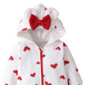 (New) baby clothes eye-catching super soft cotton baby winter warm romper newborn costume for autumn. 