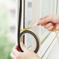 5M EVA Foam Sponge Sealing Tape Self Adhesive Tape Waterproof Sound Insulation Anti Collision For Window Gap Door Seal Strip Har. 