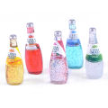 【Hottest Trends】 5Pcs 1/12 Miniature food mini fruit drink model for dollhouse kitchen toys ZH. 