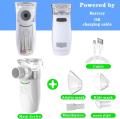 Mesh Portable Nebulizer - Handheld Mesh Atomizer Machine for Home Daily Use, Ultrasonic Nebuliser Personal Inhalers. 