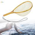 Fishing Landing Net Mesh Net Fishing Nets for Trout Freshwater Kayak Fishing 60cm x 28cm x 25cm. 