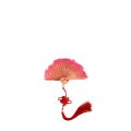 Upgraded full-fluff thickened feather fan, standard fan, cheongsam, catwalk, stage performance fan, dance fan, 50*30.