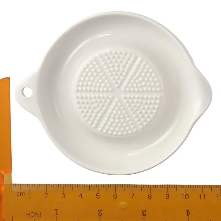 White%20Ceramics%20Grater%20Plate%20Cleanable%204.37*3.62*0.8%20Inch%20Ceramic%20Ginger%20Puree%20Grinder%20Grinding%20Tool%20Garlic%20Grinding%20Wasabi%20Grater%20Garlic%20-%20Image%204