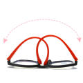 Square Kids Glasses Silicone Flexible Children Optical Frame Boys Girls Computer Transparent Spectacle for Sight Eyeglass.