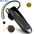 New Bee LC-B41 Bluetooth Wireless Headset V5.0 Handsfree Earbuds Driving Earphones Headphones with Mic 24Hrs Talking Time.