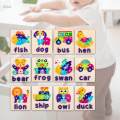 , Animal Shape Jigsaw Puzzles, Peg Puzzle Toys for Kids, Learning Toys, Preschool Fine Motor Skills Color Recognition. 