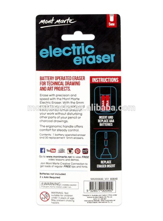 Mont%20Marte%20Electric%20Eraser%20with%2030%20Pcs%20Eraser%20Refills%20-%20Image%203