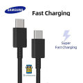 Samsung Original USB C to USB C Cable 25W 45W 5A Super Fast Charging for Galaxy. 