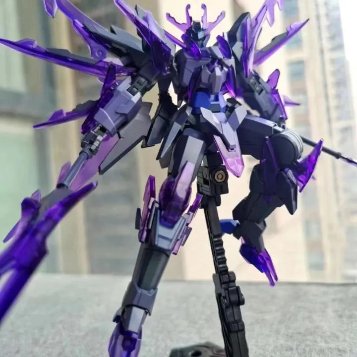 HGBF%201/144%20Anime%20Figures%20HG%20JMS%20GN-10000%20newborn%20free%20animation%20model%20rack%20assembly%20set%20plastic%20action%20robot%20ornament%20Toys%20Gifts%20-%20Image%203