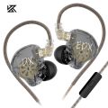 Original KZ EDX Lite IEM Monitor Headphones Hifi Heavy Bass Music In Ear Wired Earphones Sport Gaming Noise Cancelling Headsets. 