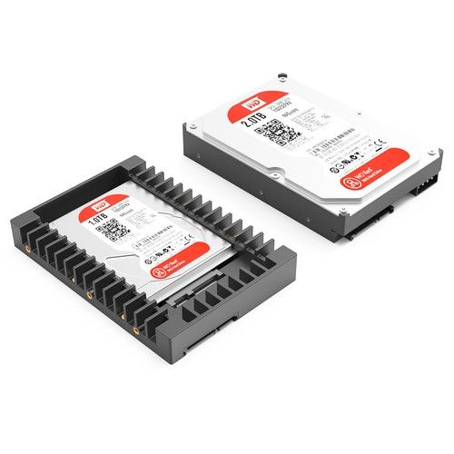 ORICO%202.5%20SSD%20SATA%20to%203.5%20Hard%20Drive%20Adapter%20Internal%20Drive%20Bay%20Converter%20Mounting%20Bracket%20Caddy%20Tray%20for%207%20/%209.5%20/%2012.5%20-%20Image%202