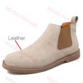 Fashion Shoes Yellow Chelsea Boots Men Comfort Dress Boots Men Business Shoes Men's Suede Leather Shoes Zapatos Hombre Ankle boo BunnyGarden.