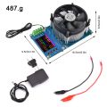150W Digital Battery Capacity Tester Voltmeter Adjustable Constant Current Electronic Load Charger USB Ameter meter Indicator.