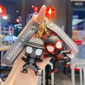 Spider-Man Across the Spider Verse Key chain Miles Morales Peter Gwen Keychain Pendant Action Figure Marvel Spiderman Model Toys. 