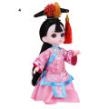 （New）6 inche Doll Toy Delicate Makeup Movable Joint Trendy 1/8 Big Eye Doll for Collection. 