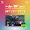 Official Haier H55P7UX 55” HQLED Dolby Atmos Google TV 📺 🚚 Free Delivery 💳 0% EMI Available, Official Warranty by Haier with Free Delivery.