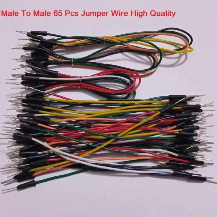 65Pcs%20Set%20M-M%20Jumper%20Wires%20Male%20To%20Male%20Ribbon%20Set%20Connecting%20Wire%2065Pcs%20Male%20To%20Male%20Jumper%20Wire%20Cables%20Arduino%20Projects%20Prototyping%20Jumper%20Cable%20Diy%20-%20Multi%20Plug%20-%20Image%202