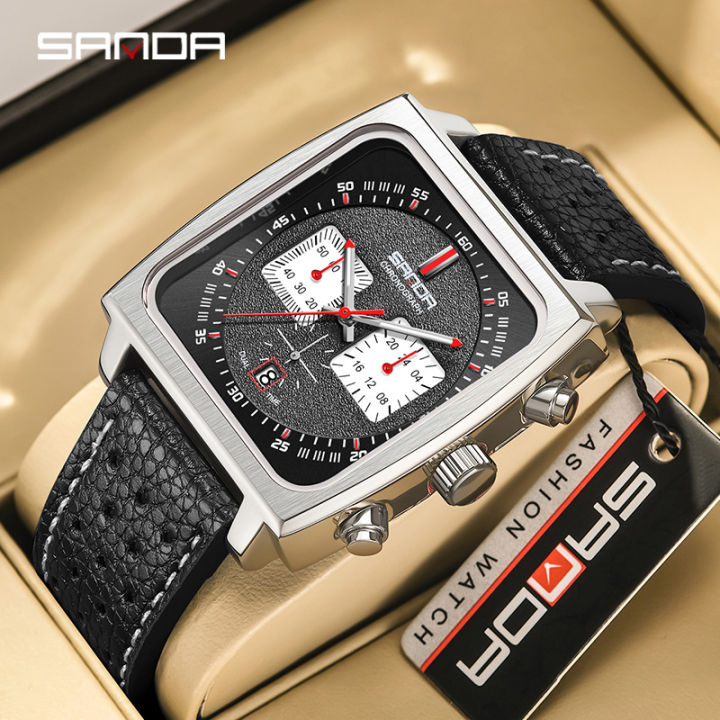 Sanda%20Hot%20Selling%20New%20Quartz%20Watch%20with%20Three%20Eyes%20and%20Six%20Needles,%20Trendy%20Men's%20Square%20Waterproof%20Band%20Calendar%20Watch,%20One%20Piece%20for%20Shipping%20-%20Image%202