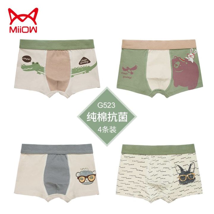 MiiOW%20Boys'%20Underwear%20Children's%20Underwear%20Men's%20Cotton%20Boxer10Year-Old%20Boy%20Little%20Kid%20Older%20Kid%20Baby%20Child%20Boxer%20-%20Image%209