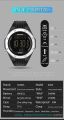Sanda new model 6028 thermometer environment thermometer single movement display electronic watch for men and women.