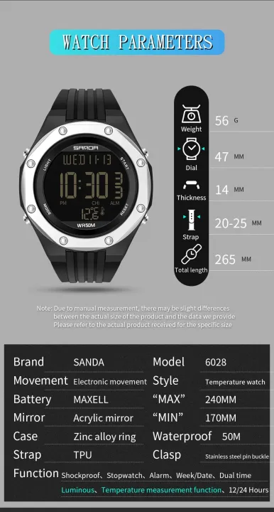 Sanda%20new%20model%206028%20thermometer%20environment%20thermometer%20single%20movement%20display%20electronic%20watch%20for%20men%20and%20women%20-%20Image%202