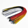 1007-26AWG 20CM Tin Plated Breadboard PCB Solder Cable Fly Jumper Wire Tin Conductor Wires DIY Kit (10Pcs of a Set). 