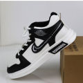 Stylish High Neck Lace Up Sneakers Shoes For Men M007. 