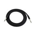 Labu Flutes Guitar Cable 10 Feet - Black. 