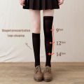 Women Winter Stockings Thermal Knee-socks Fashion Long Socks Women Autumn Winter Leg Warmer Girls Long Overknee Calf Socks. 