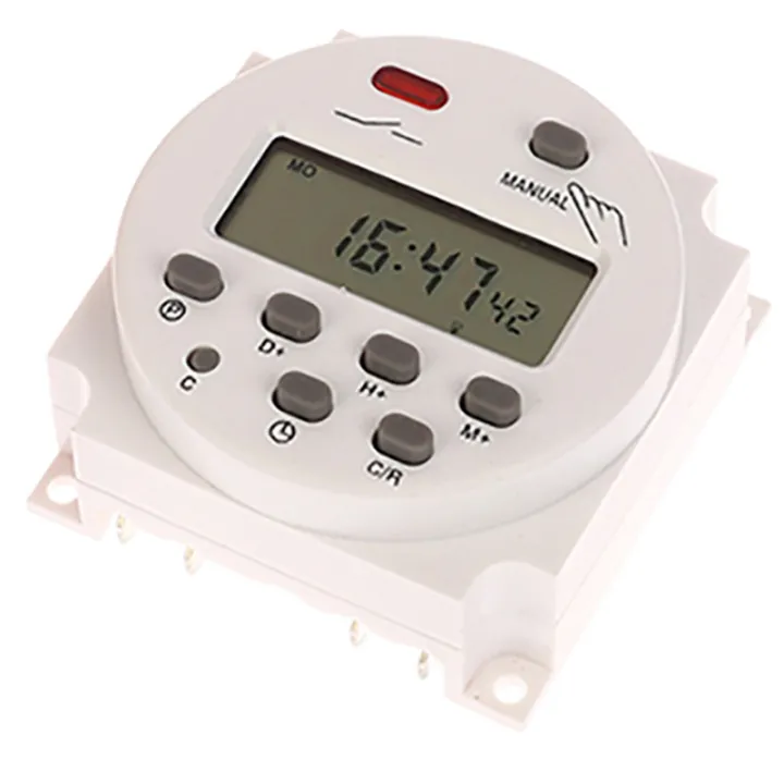 Programmable Time Switch Relay CN101A Digital LCD Timer 12V 220V CN101 ...