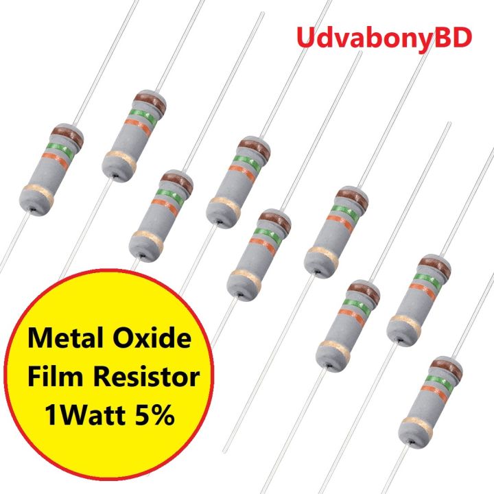 25Pcs-%20Resistor%201K%20Ohm%201W%205%25%20Metal%20Oxide%20Film%20Resistor%20High%20Quality%20-%20Image%205