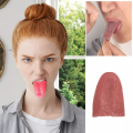 Fake Silicone Tongue Stretch Gag Joke Prank Magic Trick Scary Funny Toy. 