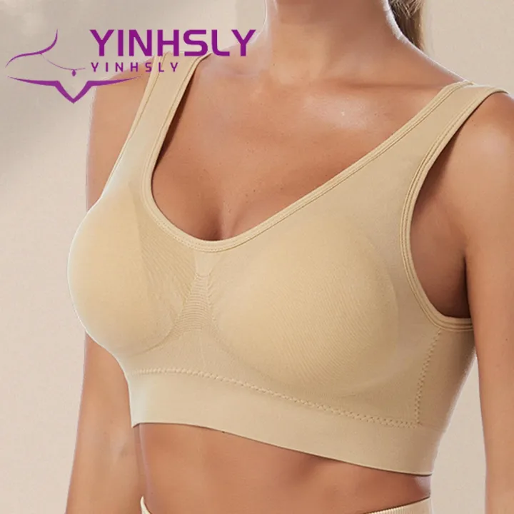 Women%20Sports%20Bra%20Vest%20Comfortable%20Plus%20Size%20Wire%20Free%20Women%20Brassieres%20-%20Image%204